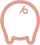 ブタのおしりのアイコン